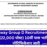 Railway Group D Recruitment 2026